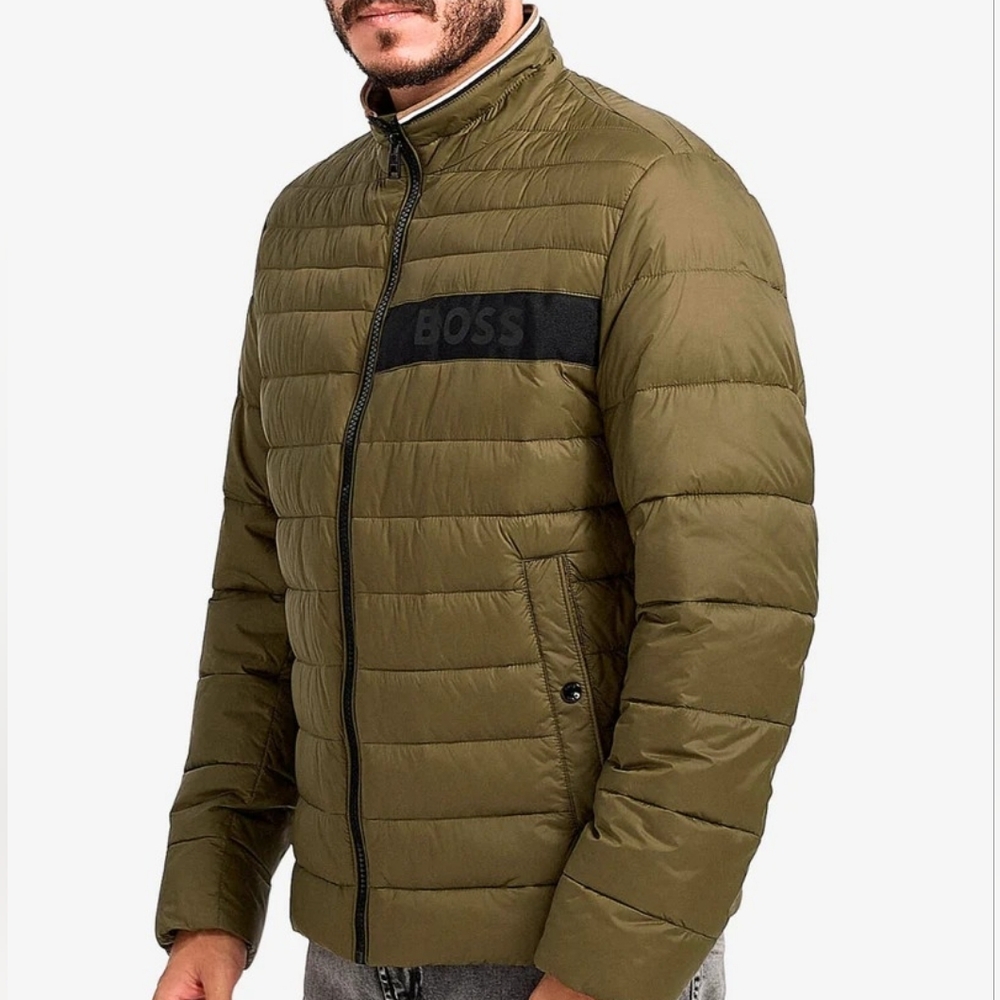 NWT BOSS Mens Darolus Lightweight Quilted Jacket Size S - Picture 3 of 14